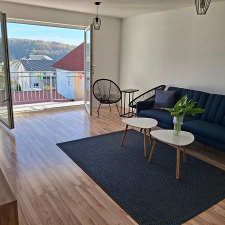 Schoene Wohnung Mit Balkon Штокках Екстер'єр фото